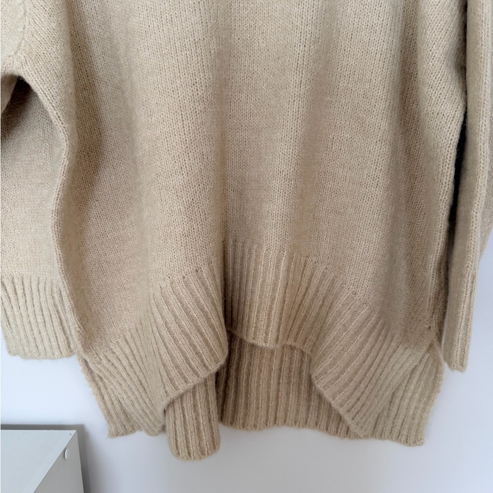 ADORA Women's Tan Crew Neck Sweater - Picture 2 of 9